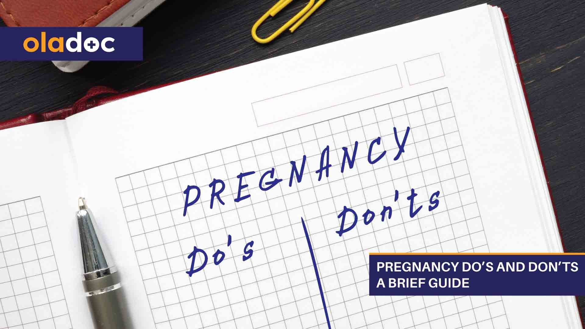 Pregnancy Do’s And Don’ts - A Brief Guide thumbnail
