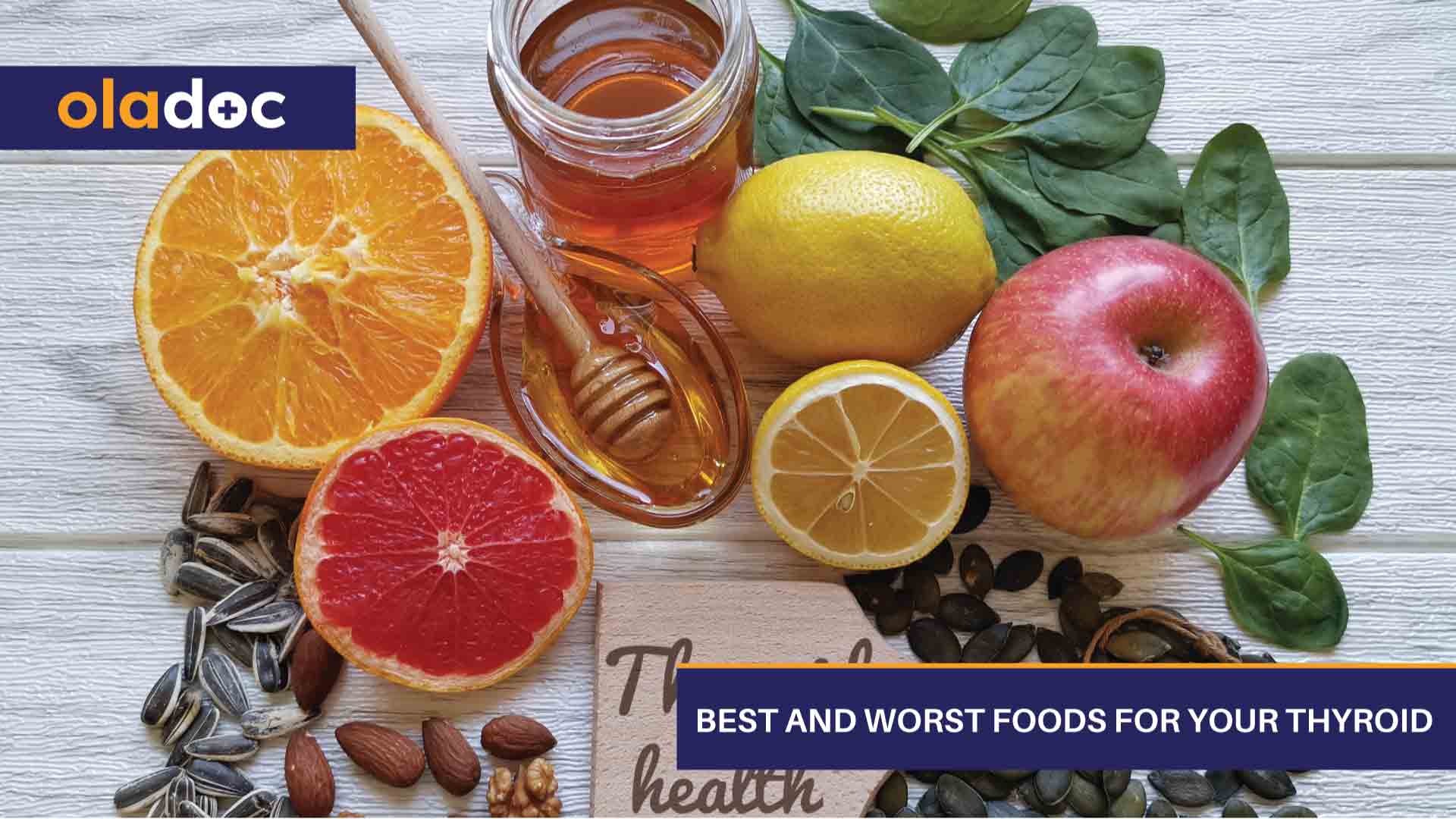 Best and Worst Foods for Your Thyroid
