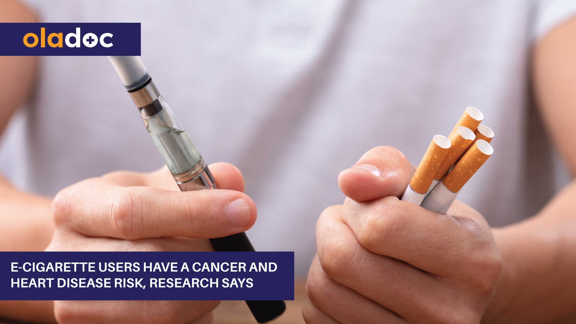 E-Cigarette Users Have a Cancer and Heart Disease Risk, Research Says thumbnail