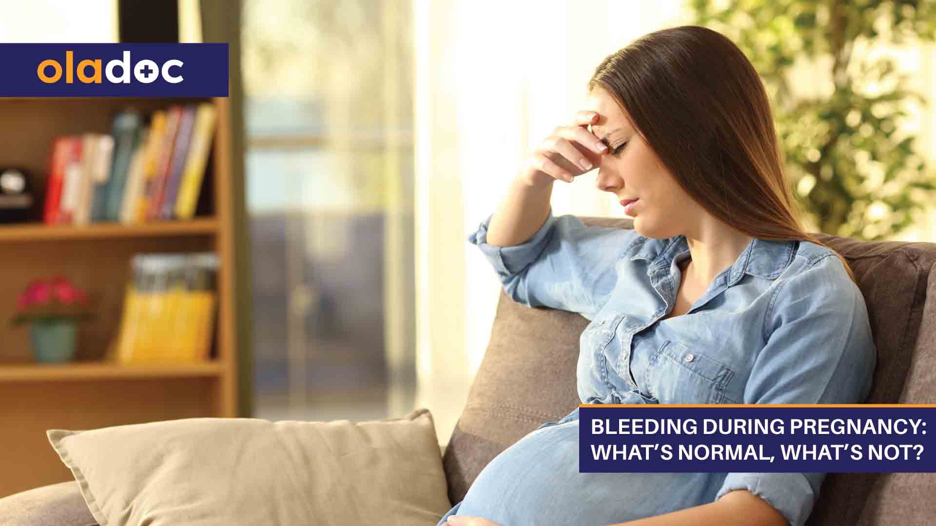 Bleeding During Pregnancy: What’s Normal, What’s Not? thumbnail