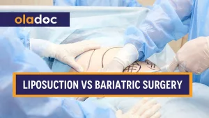 doctors performing liposuction on a patient