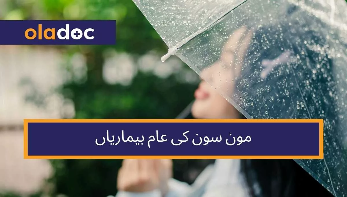 مون سون کی عام بیماریاں اور ان کی روک تھام کے لیے تجاویز۔