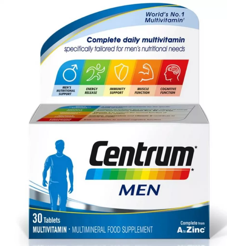 Centrum Men 30 Multivitamin tablets