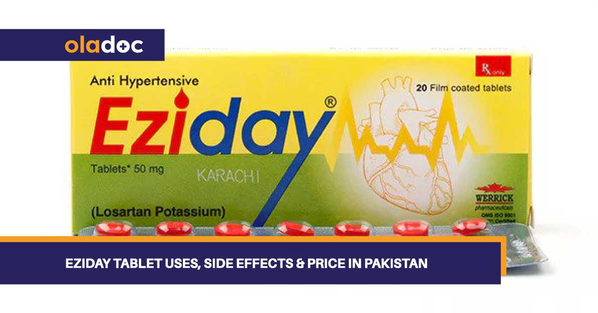 Eziday Tablet Uses, Side Effects & Price in Pakistan thumbnail