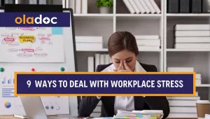 Employee stressed at work