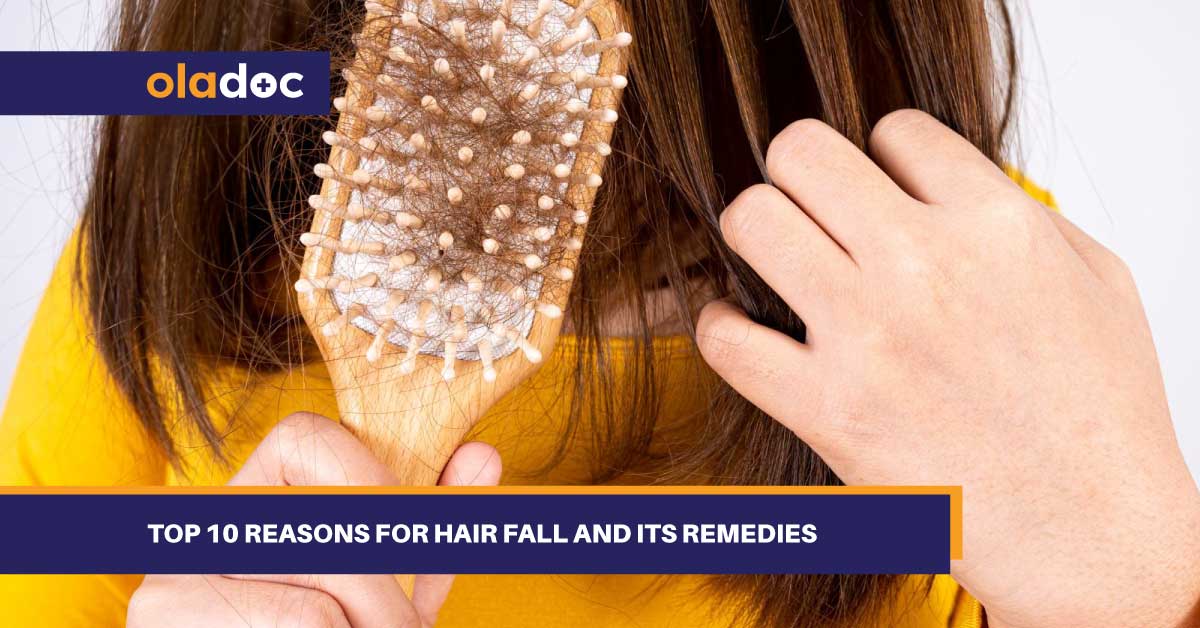 Top 10 Reasons For Hair Fall And Its Remedies thumbnail