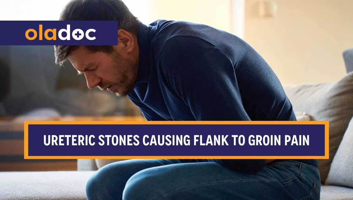 Ureteric Stones Causing Flank to Groin Pain