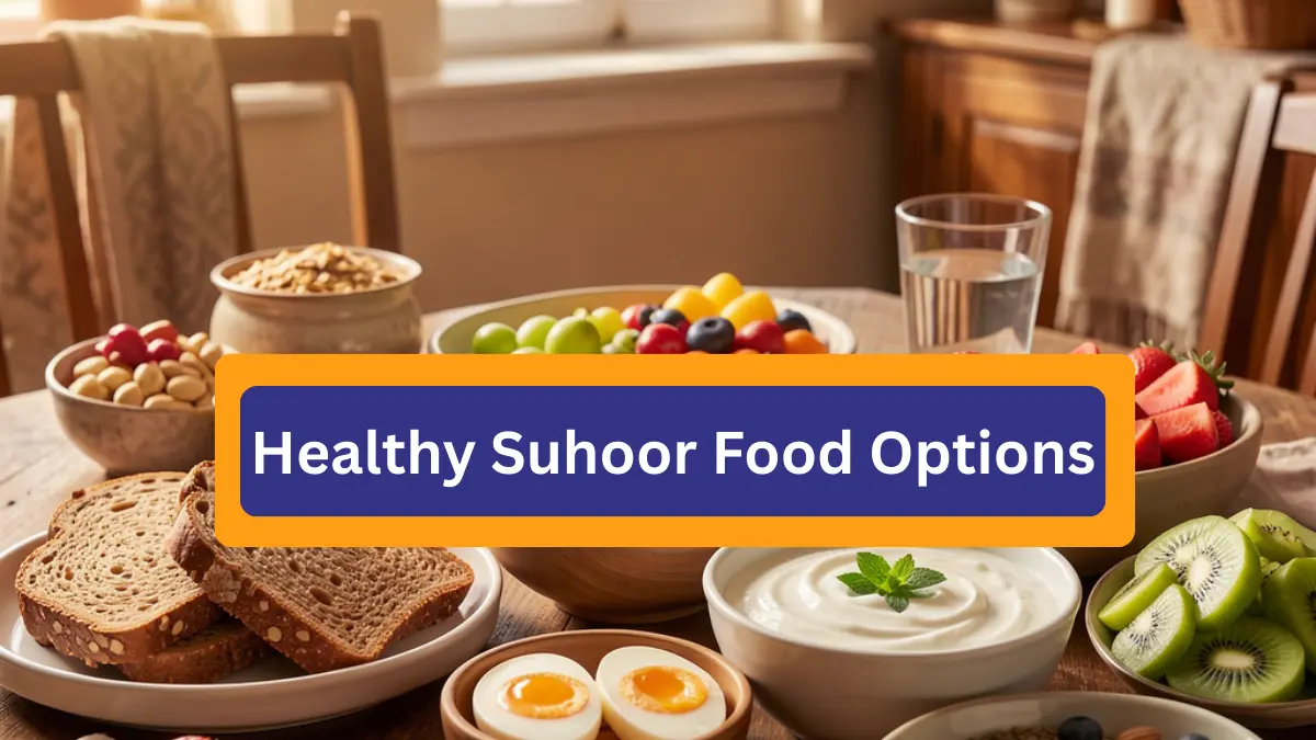Healthy Suhoor Food Options That Keep You Full Longer